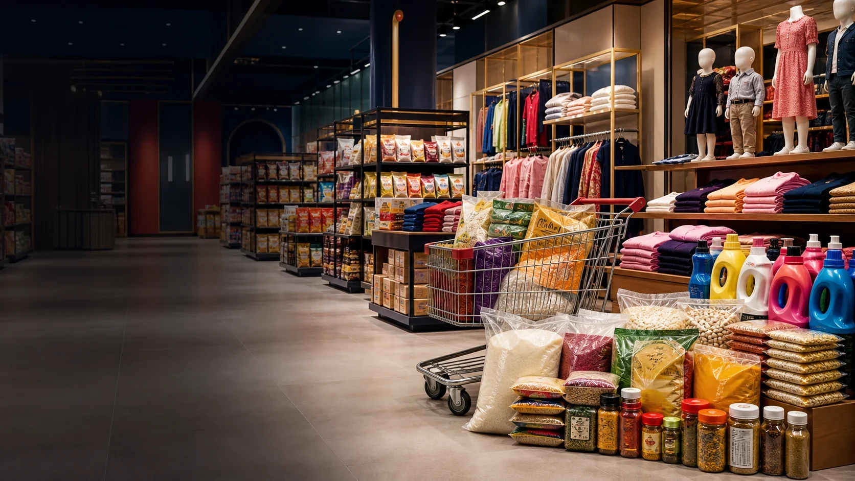 Maxon Super Mart shopping experience 1